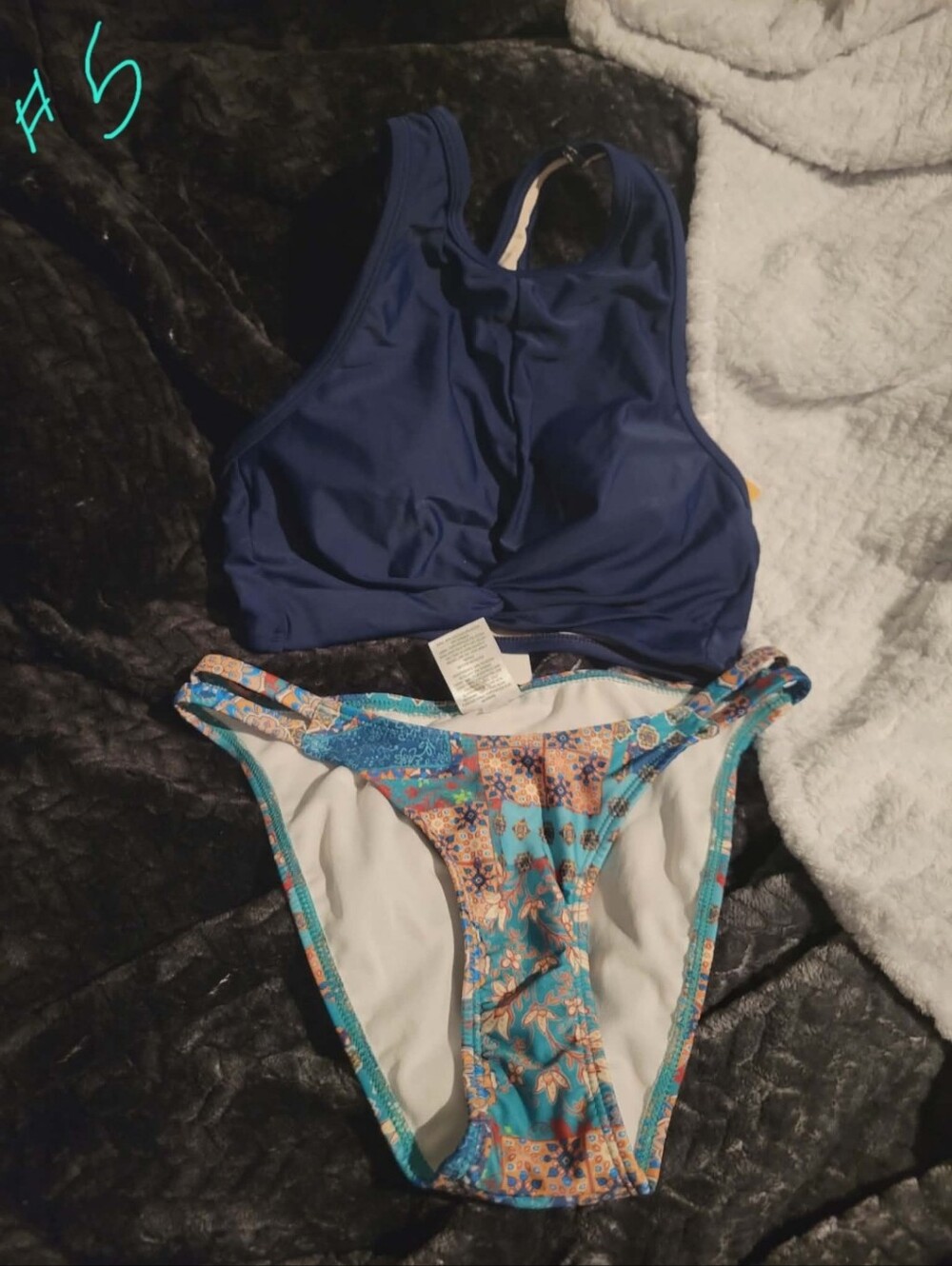 Kona Sol Bikini Top And Wild Fable Bikini Bottom Both NWT